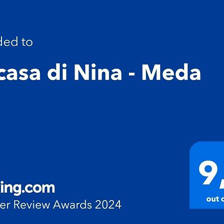 La Casa Di Nina - Meda Apartment ภายนอก รูปภาพ